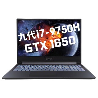 Shinelon 炫龙 T3 Pro 15.6英寸 游戏本 黑色(酷睿i7-9750H、GTX1650 4G、8GB、512GB SSD、1080P、IPS、781S5N)