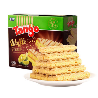 Tango 坦格 咔咔脆威化饼干 榴莲味 160g