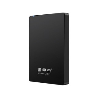 黑甲虫 H系列 2.5英寸便携移动硬盘 2TB USB 3.0 磨砂黑