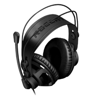 ROCCAT 冰豹 Renga Boost 耳罩式头戴式有线耳机 黑色 3.5mm