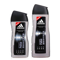 adidas 阿迪达斯 男士活力沐浴露 激情 400ml+250ml