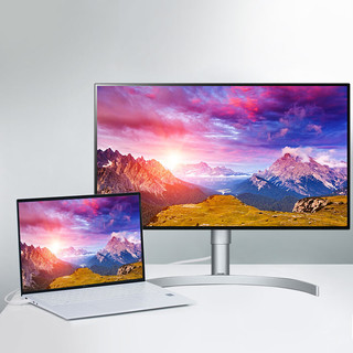 LG 乐金 32UL950-W 32英寸 IPS 显示器 (3840×2160、60Hz、98%DCI-P3、HDR600)