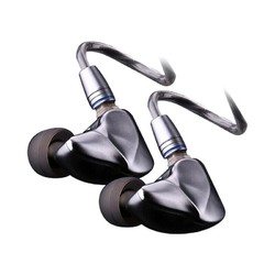 COLORFLY CH1 入耳式挂耳式圈铁有线耳机 银色 3.5mm