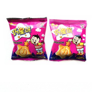 wantwant旺旺巧星饼牛奶味25包