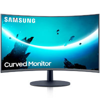 SAMSUNG 三星 C27T550FDC 27英寸 VA 曲面 FreeSync 显示器(1920×1080、75Hz、119%sRGB）