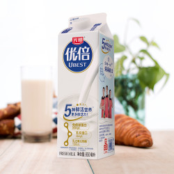 bright光明优倍40g高品质浓醇鲜奶950ml1屋顶包巴氏杀菌鲜牛奶