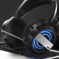 MC 邁從 Q9 標準版 耳罩式頭戴式動圈降噪有線耳機 黑色 3.5mm+USB-A