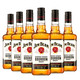 JIM BEAM 金宾 白占边 美国 调和型 威士忌 洋酒 750ml * 6瓶