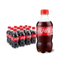 Coca-Cola 可口可乐 碳酸饮料组合装 3口味 300ml*12瓶（零度汽水+雪碧+可乐）