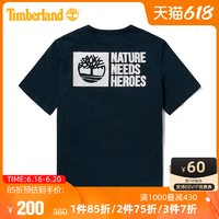 Timberland 添柏岚 男装21春装新款户外休闲圆领印花短袖T恤|A2FFD