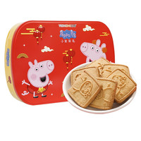 Peppa Pig 小猪佩奇 两小无猜 曲牛奶奇饼干 408g 礼盒装