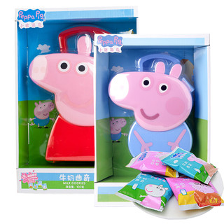 Peppa Pig 小猪佩奇 婴幼儿饼干 牛奶味 100g