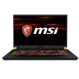 MSI 微星 绝影 GS75 17.3英寸 游戏本 黑色 (酷睿i7-9750H、RTX 2070 Max-Q 8G、32GB、1TB SSD、1080P、IPS、144Hz)