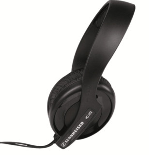 SENNHEISER 森海塞尔 HD 202 II 耳罩式头戴式动圈有线耳机 黑色 3.5mm