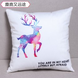 meijiahuating 美珈华庭 国潮抱枕2021牛年抱枕靠垫短毛绒吉祥物牛气冲天创意车载靠枕定制