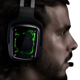 RAZER 雷蛇 迪亚海魔物理7.1 耳罩式头戴式有线耳机 黑色 3.5mm