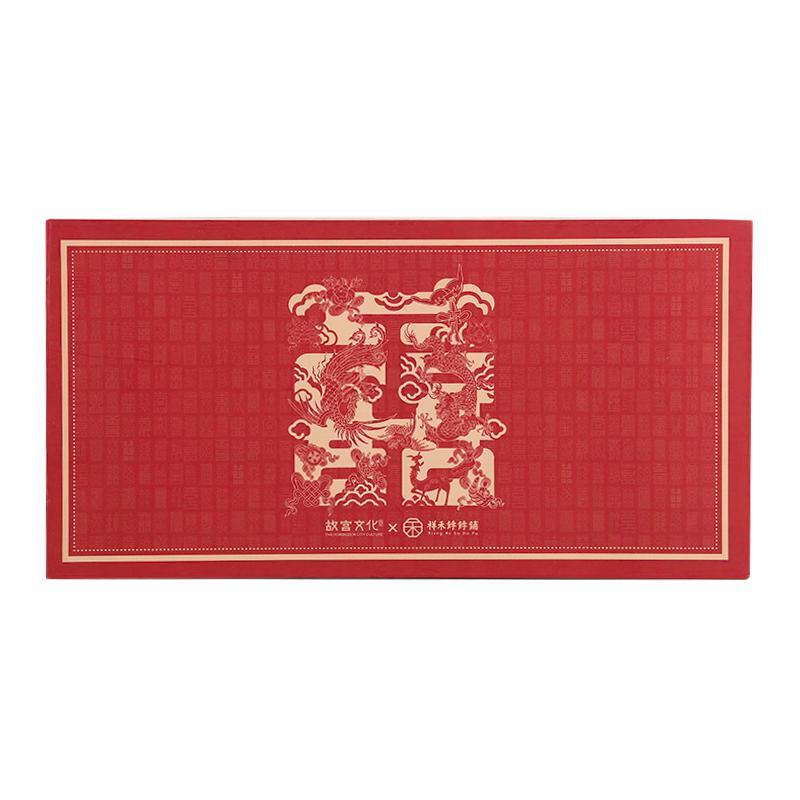 THE FORBIDDEN CITY CULTURE 故宫文化 祥禾饽饽铺 喜饼组合装 336g 礼盒装