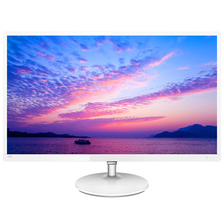 PHILIPS 飞利浦 E系列 325E8SW 31.5英寸 VA FreeSync 显示器(2560×1440、75Hz) 白色