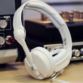 SENNHEISER 森海塞尔 HD25 限量版 耳罩式头戴式降噪有线耳机 白色 3.5mm