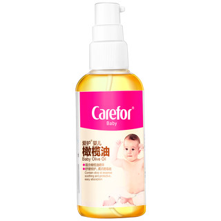 Carefor 爱护 婴儿按橄榄油 100ml*2瓶