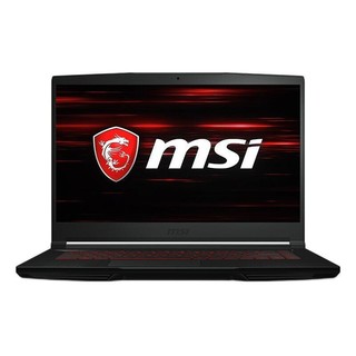 MSI 微星 侠客 GF63 15.6英寸 游戏本 黑色(酷睿i7-10750H、GTX 1650Ti Max-Q 4G、8GB、512GB SSD+1TB HDD、1080P、IPS、144Hz、10SCSR)