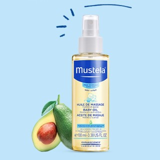 Mustela 妙思乐 婴儿按摩油 100ml