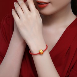 CHJ JEWELLERY 潮宏基 SHG30000556 黄金串珠 约0.8g