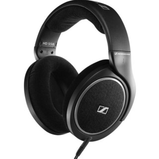 SENNHEISER 森海塞尔 HD558 耳罩式头戴式动圈有线耳机 黑色 3.5mm