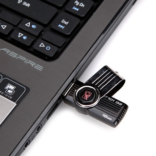 Kingston 金士顿 DataTraveler系列 DT101G2 USB2.0 U盘 黑色 16GB USB-A
