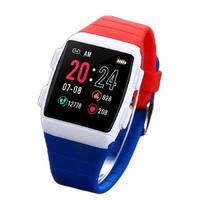 OLOEY 智能手环 红蓝色 硅胶表带(血氧)