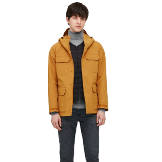 Uniqlo 优衣库男士连帽外套426503 土黄色xs 报价价格评测怎么样 什么值得买