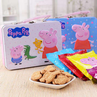 Peppa Pig 小猪佩奇 牛奶曲奇饼干 120g 礼盒装