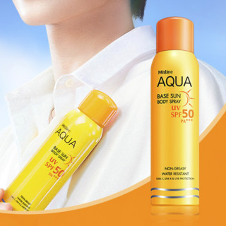 Mistine 蜜丝婷 AQUA多重防晒黄罐喷雾 SPF50 PA+++ 100ml