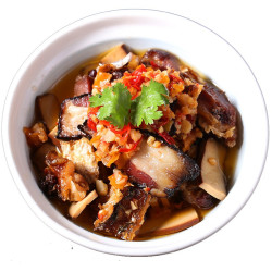 聪厨 腊味合蒸 腊肉腊鱼腊鸭方便菜速冻菜肴 130g