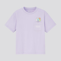 UNIQLO 优衣库 女童印花短袖T恤