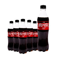 Coca-Cola 可口可乐 无糖 零度汽水 500ml*6瓶