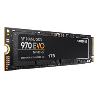 SAMSUNG 三星 970 EVO NVMe M.2 固态硬盘 1TB（PCI-E3.0）