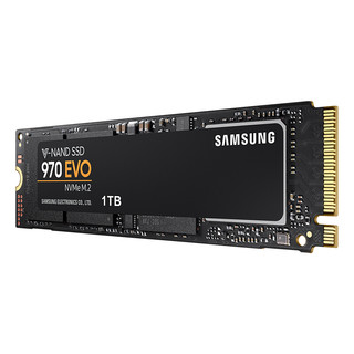 SAMSUNG 三星 970 EVO NVMe M.2 固态硬盘 1TB（PCI-E3.0）