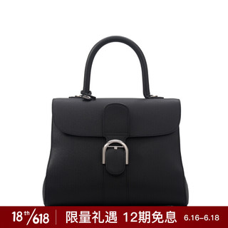 DELVAUX Brillant系列 包包女包斜挎奢侈品新品单肩包中号 黑色