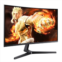 SAMSUNG 三星 C32JG54QQC 31.5英寸 VA 曲面 FreeSync 显示器(2560×1440、144Hz)