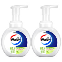 Walch 威露士 泡沫洗手液225ml*2瓶杀菌消毒家用儿童抑菌家庭装D