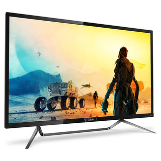 PHILIPS 飞利浦 猛腾 436M6VBRAB 43英寸 VA 显示器 (3840×2160、60Hz、90%DCI-P3、HDR400)