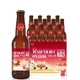 PLUS会员：YANJING BEER 燕京啤酒 10度精酿啤酒 树莓小麦 330ml*12瓶