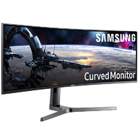 SAMSUNG 三星 C43J890DKC 43英寸 VA 曲面 显示器(3840x1200、120Hz 、Type-C)