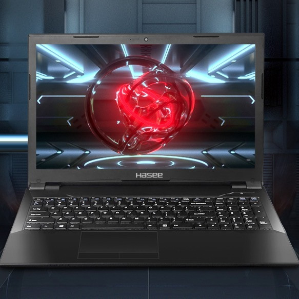 Hasee 神舟战神ZX6-CT5DA 15.6英寸游戏本黑色(酷睿i5-9400、GTX 1650