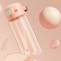 RELEA 物生物 随手杯 樱粉 500ML