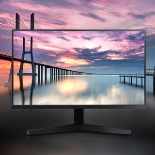 SAMSUNG 三星 F24T350FHC 23.8英寸 IPS FreeSync 显示器(1920×1080、75Hz）