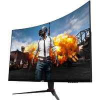 Microstar 微软之星 GQ32L 31.5英寸 VA 曲面 G-sync FreeSync 显示器 (1920×1080、165Hz）