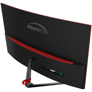 Microstar 微软之星 GQ27B+ 27英寸 VA 曲面 FreeSync 显示器 (1920×1080、144Hz)