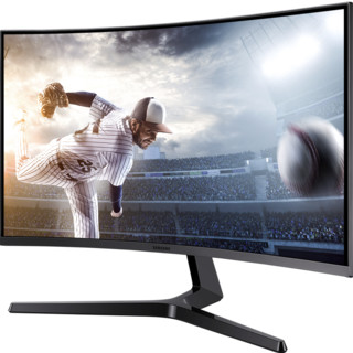 SAMSUNG 三星 C27JG54QQC 26.9英寸 VA 曲面 FreeSync 显示器（2560×1440、144Hz）